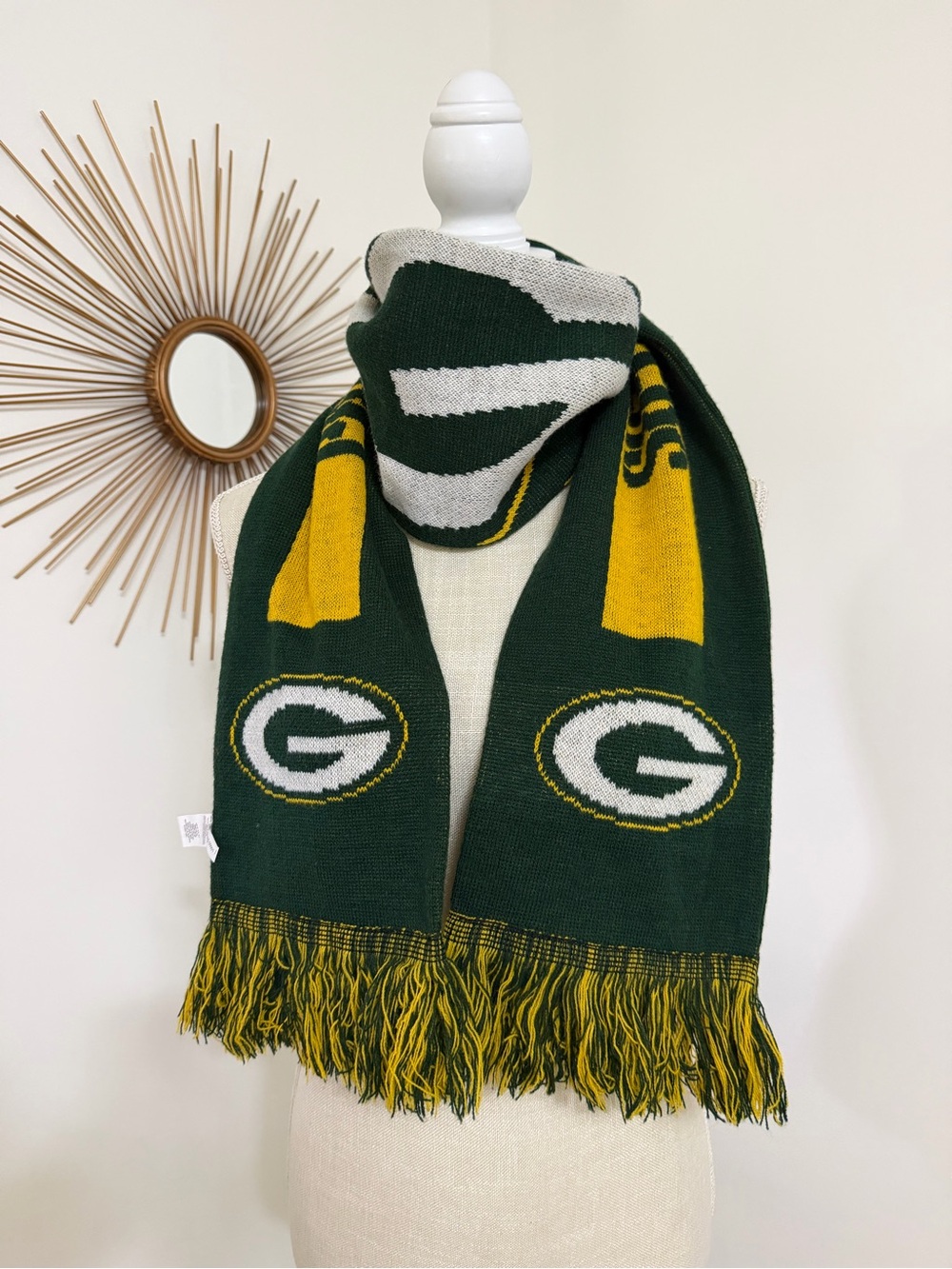 Green Bay Packers Big Logo Scarf